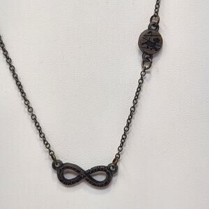 Disney Lion King Hakuna Matata Infinity Pendant Necklace Brass Tone Chain Simba